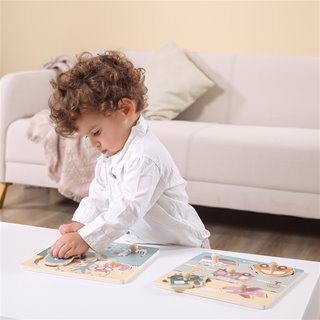 Flat puzzle - animals